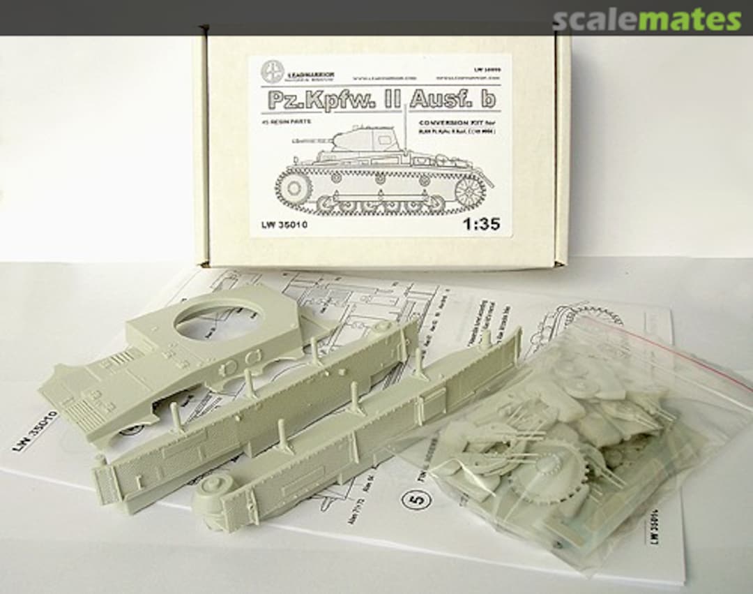 Boxart Pz.Kpfw.II Ausf. b LW35010 Leadwarrior Boxart Pz.Kpfw.II Ausf. b LW35010 Leadwarrior