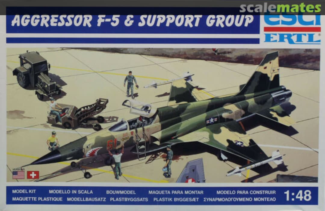 Boxart Aggressor F-5 & Support Group 4079 ESCI/ERTL