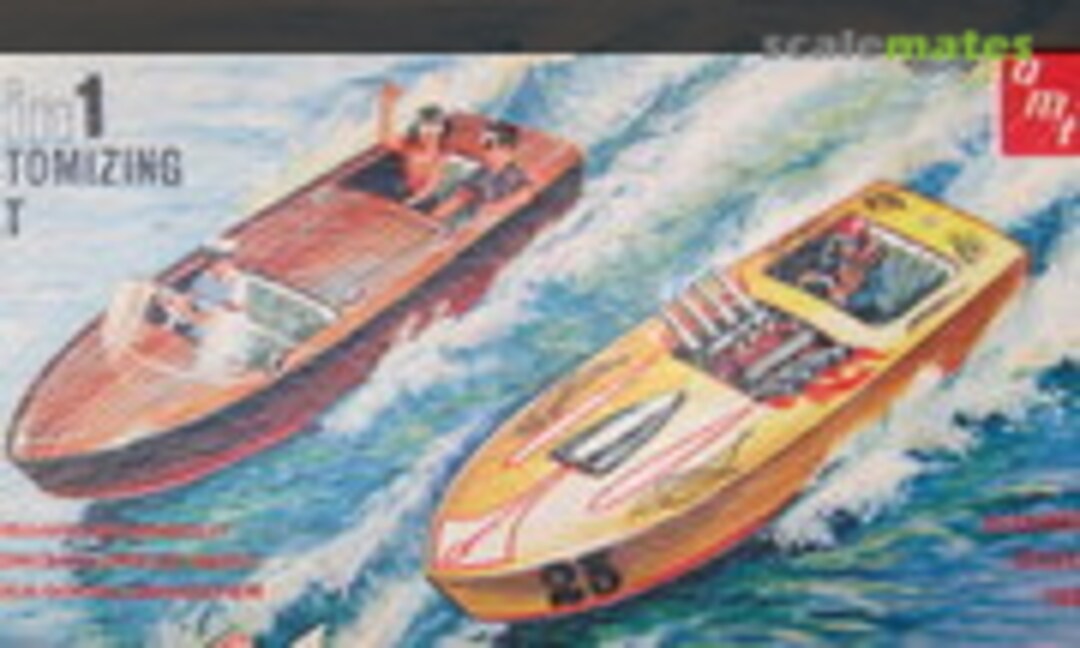 1:25 3 in 1 Customizing boat kit (AMT 8125)