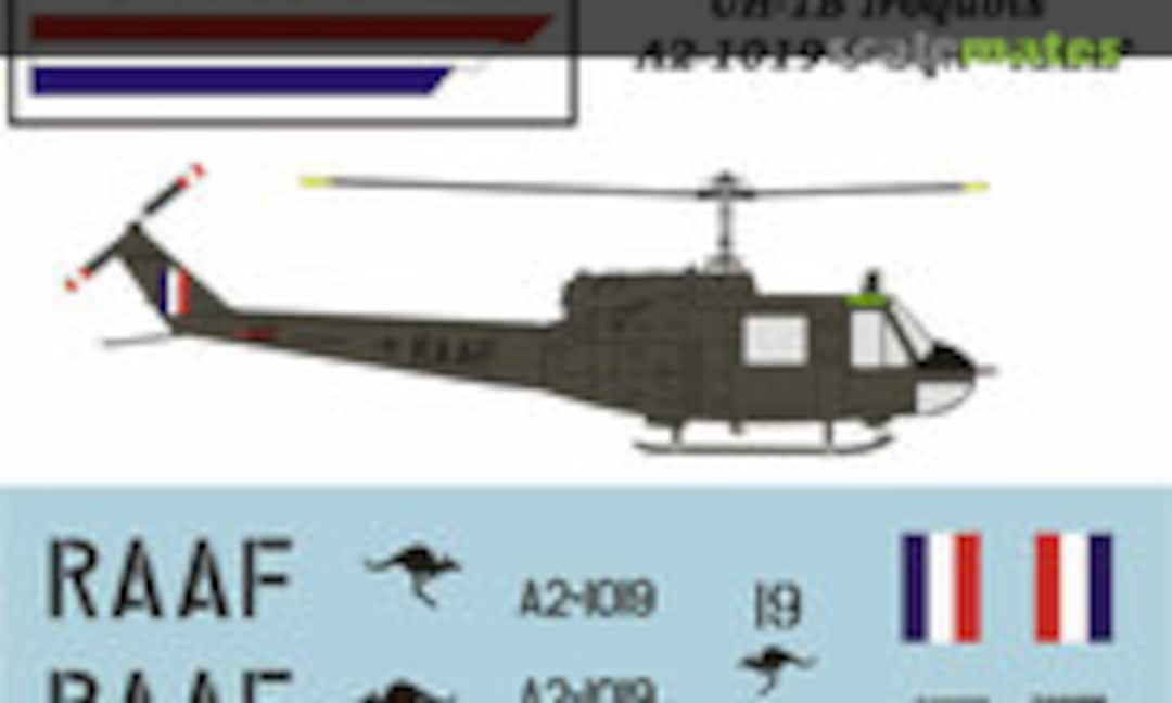 1:48 Bell UH-1B "Huey" Helicopters A.D.F. (RAAF) (Novascale N-48063a) N-48063a