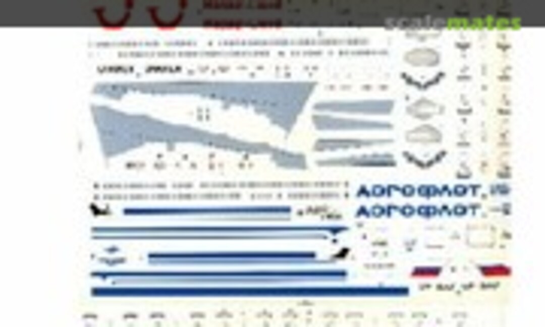 1:144 Airbus A310-304 (Brasil Decals BD144-165) BD144-165