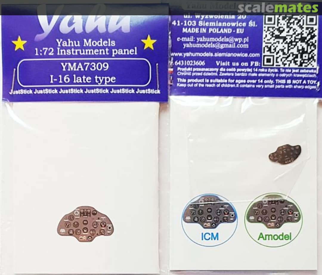 Boxart I-16 late YMA7309 Yahu Models Boxart I-16 late YMA7309 Yahu Models