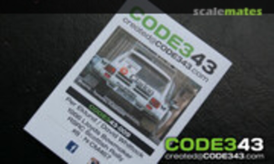 1:43 MG Metro 6R4 (N-CM 467) "Clarion" (CODE343 009) 009