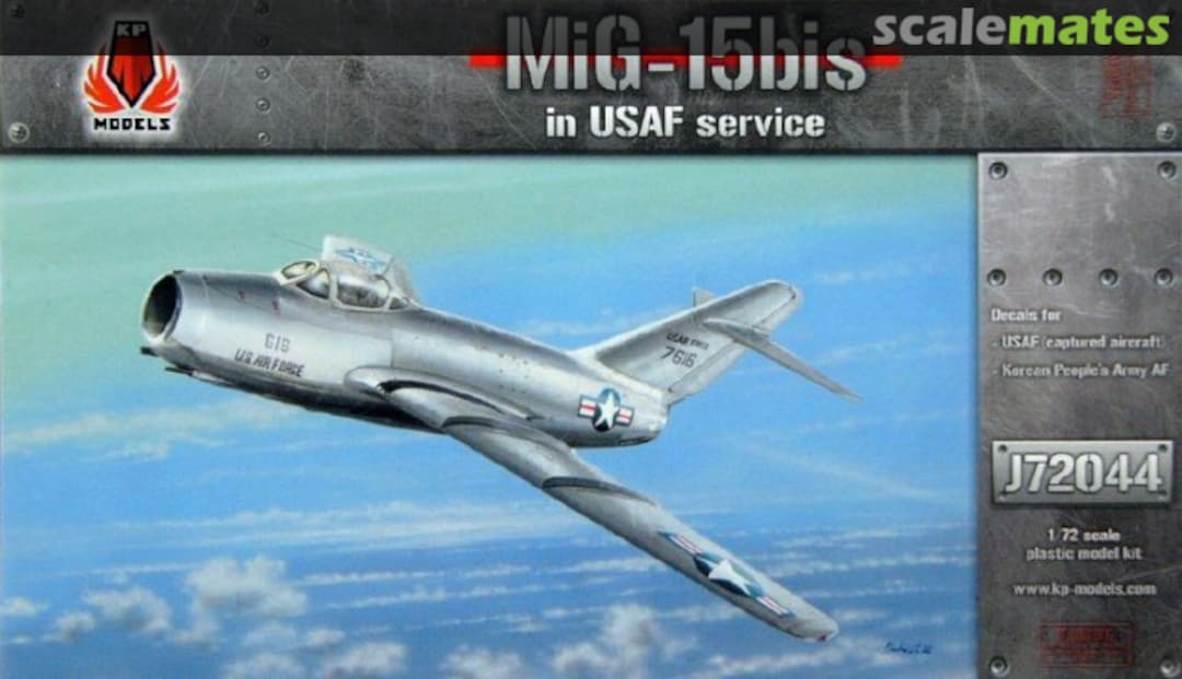 Boxart MiG-15Bis J72044 KP Models Boxart MiG-15Bis J72044 KP Models