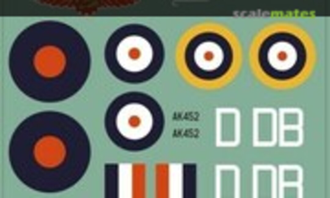 1:72 SAAF Curtiss P40 B Tomahawk (MAV Decals MAV-720145) MAV-720145