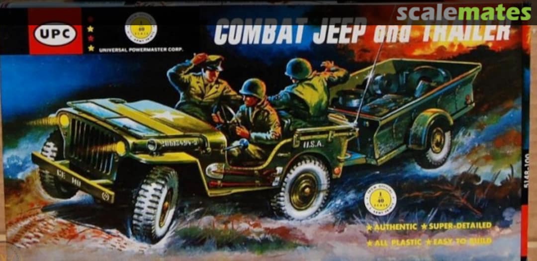 Boxart Combat Jeep and Trailer 5148-100 UPC