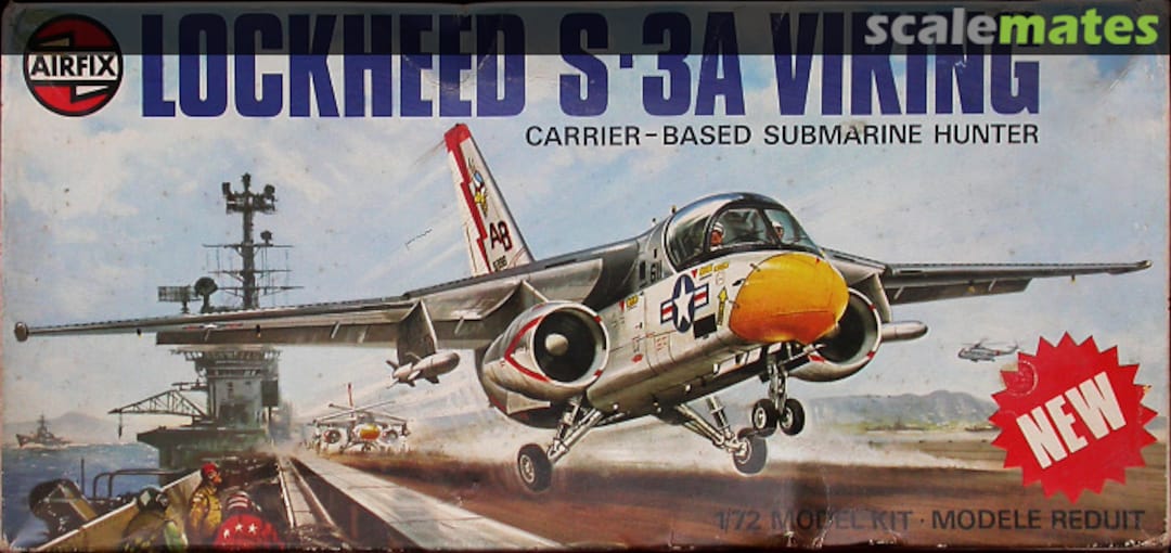 Boxart Lockheed S-3A Viking 05014-4 Airfix Boxart Lockheed S-3A Viking 05014-4 Airfix