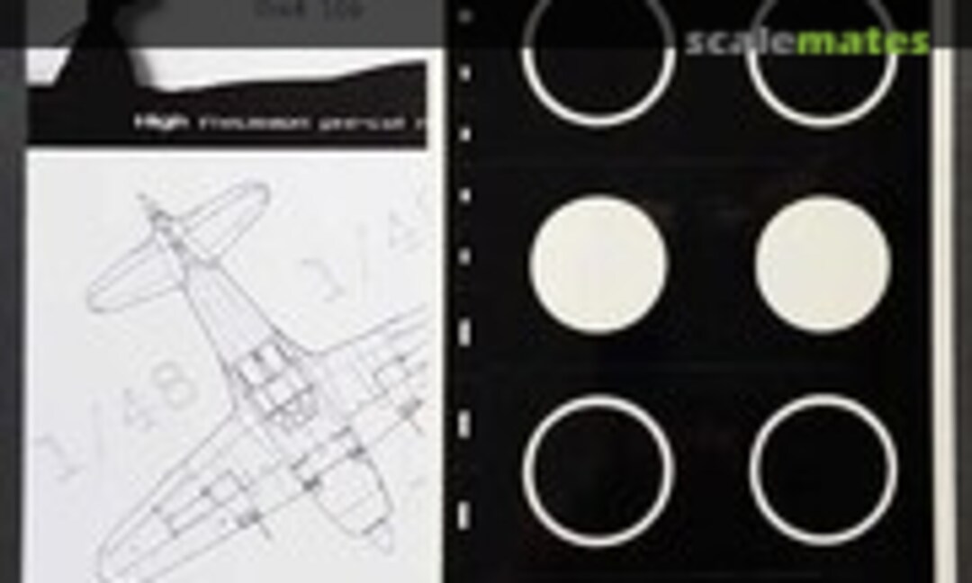 1:48 Mitsubishi J2M3/5/6 Raiden National Insignia w/ White Outline (DEAD Design Models VM48109) VM48109