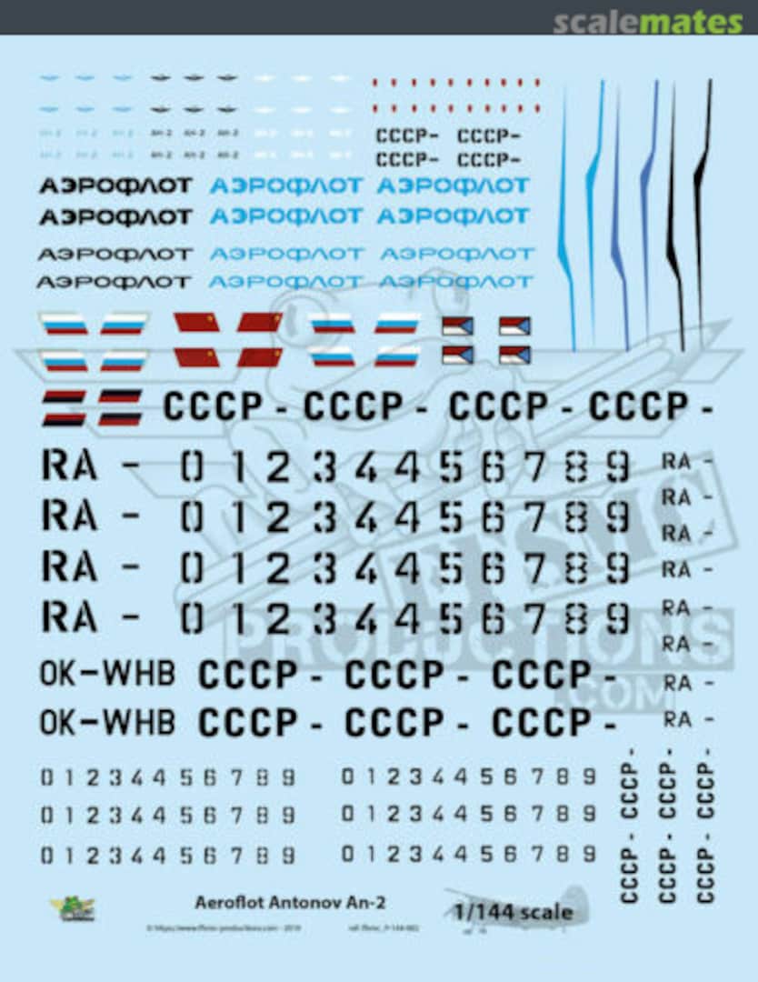 Boxart An-2 "Colt" Aeroflot P_144-002 FFSMC Productions Boxart An-2 "Colt" Aeroflot P_144-002 FFSMC Productions