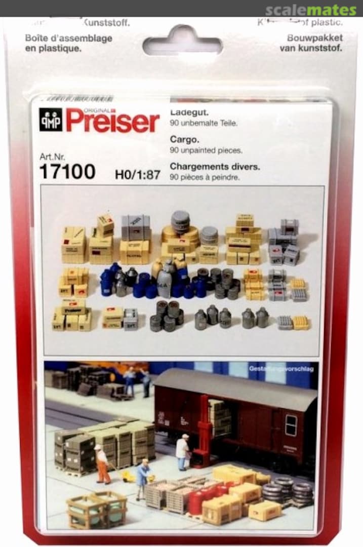 Boxart Cargo 17100 Preiser Boxart Cargo 17100 Preiser