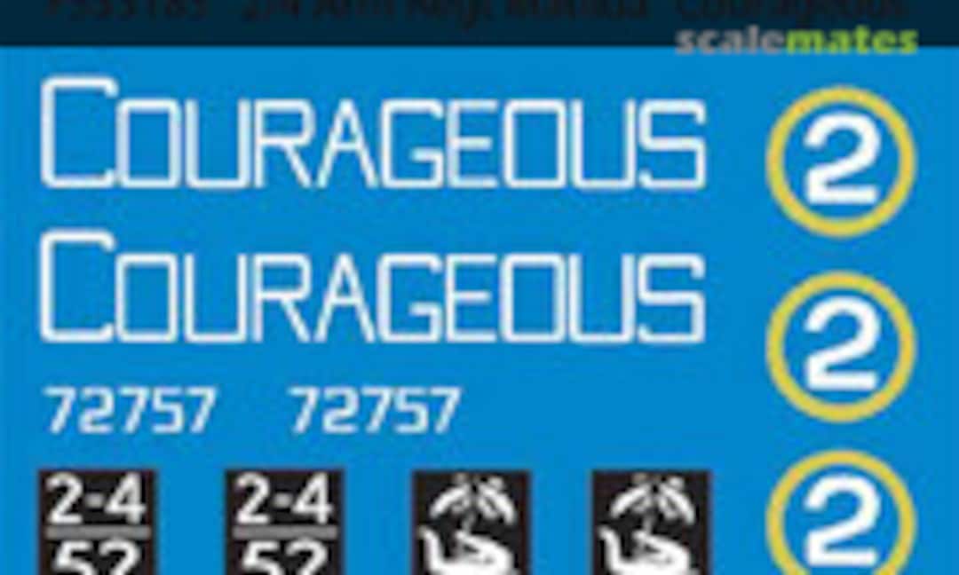 1:35 2/4 Arm Regt Matilda "Courageous" (Dry Transfers) (Firestorm Models FS35183) FS35183