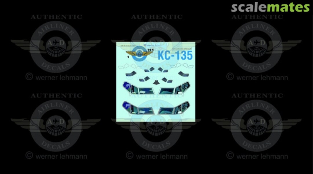 Boxart Cockpit Windows KC-135 KC135 Authentic-Airliner-Decals Boxart Cockpit Windows KC-135 KC135 Authentic-Airliner-Decals