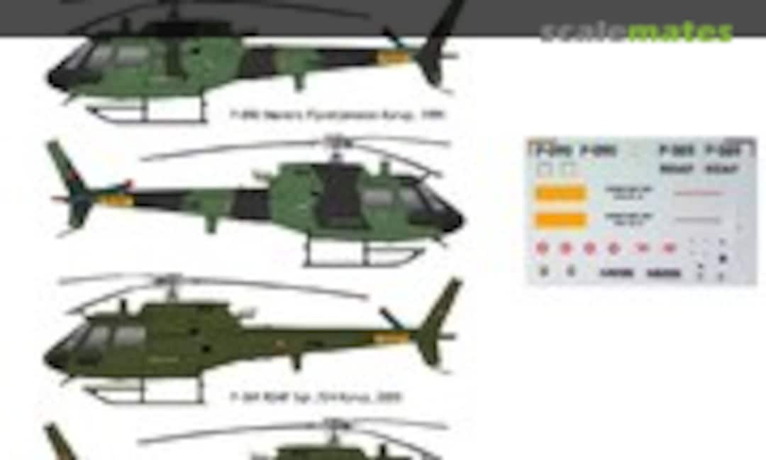 1:72 Aerospatiale AS.550C2 Fennec (Stoppel Decals 072186) 072186