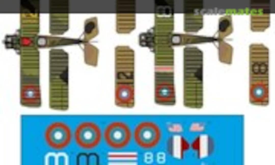 1:48 Salmson 2A2 USAS - Part 1: 1st Aero & 88th Aero (Peddinghaus-Decals 48 4084) 48 4084