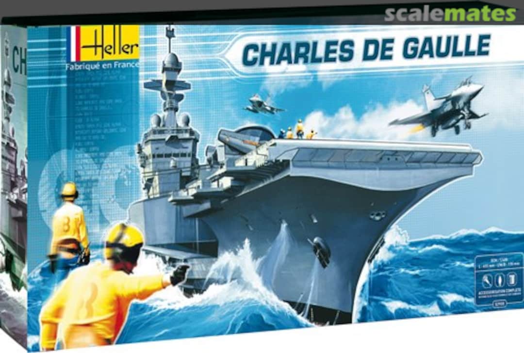 Boxart Charles de Gaulle 52905 Heller Boxart Charles de Gaulle 52905 Heller
