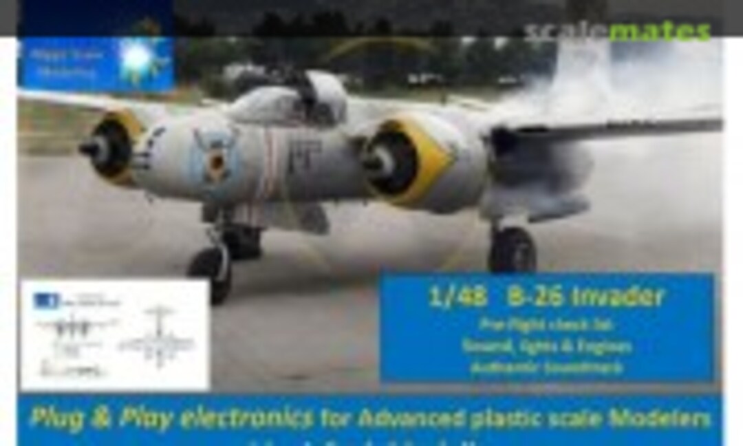 1:48 B26 Invader - Lights and Sound (Magic Scale Modeling MSM-042) MSM-042