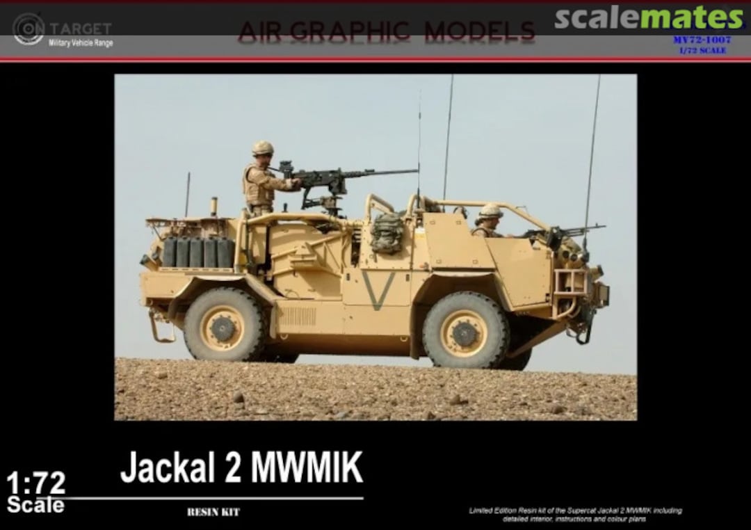 Boxart Supacat Jackal 2 MWMIK MV-1007 Air-Graphics Models