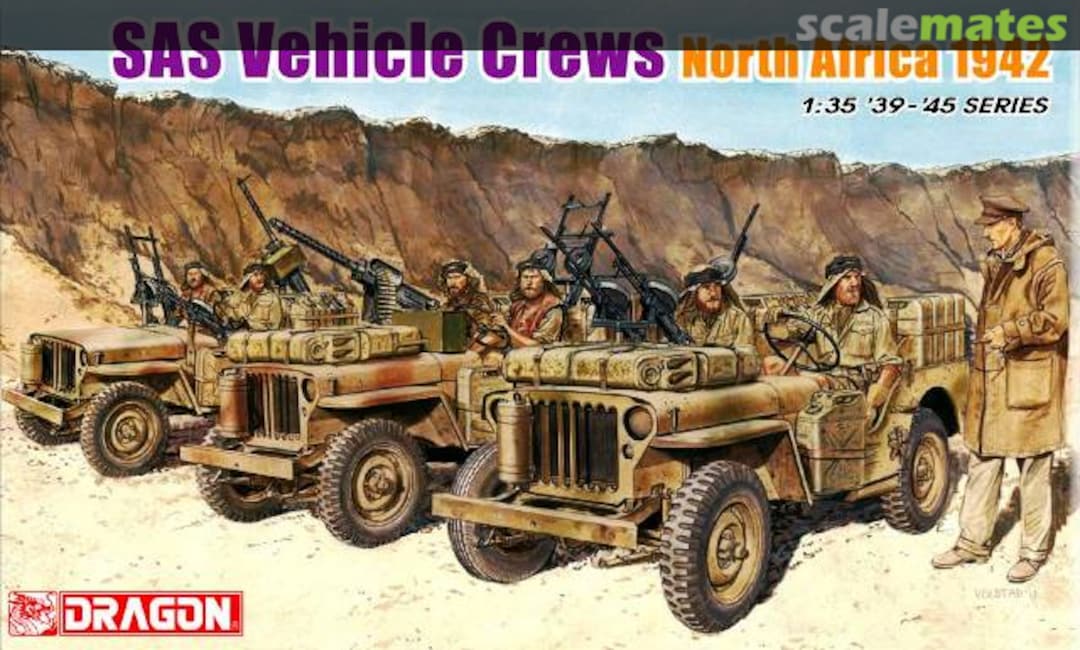 Boxart SAS Vehicle Crews 6682 Dragon Boxart SAS Vehicle Crews 6682 Dragon