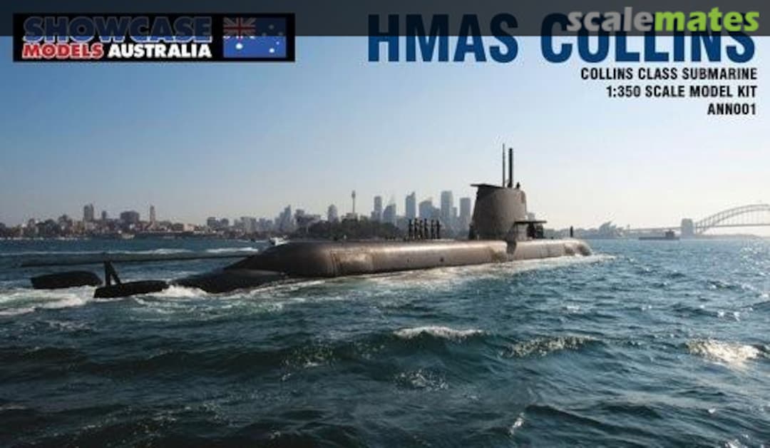 Boxart HMAS Collins ANN001 Showcase Models Boxart HMAS Collins ANN001 Showcase Models