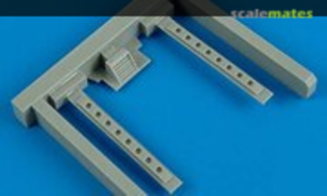 1:48 Bf 109E - Air Intake & Cover Injection (Quickboost QB 48 456)