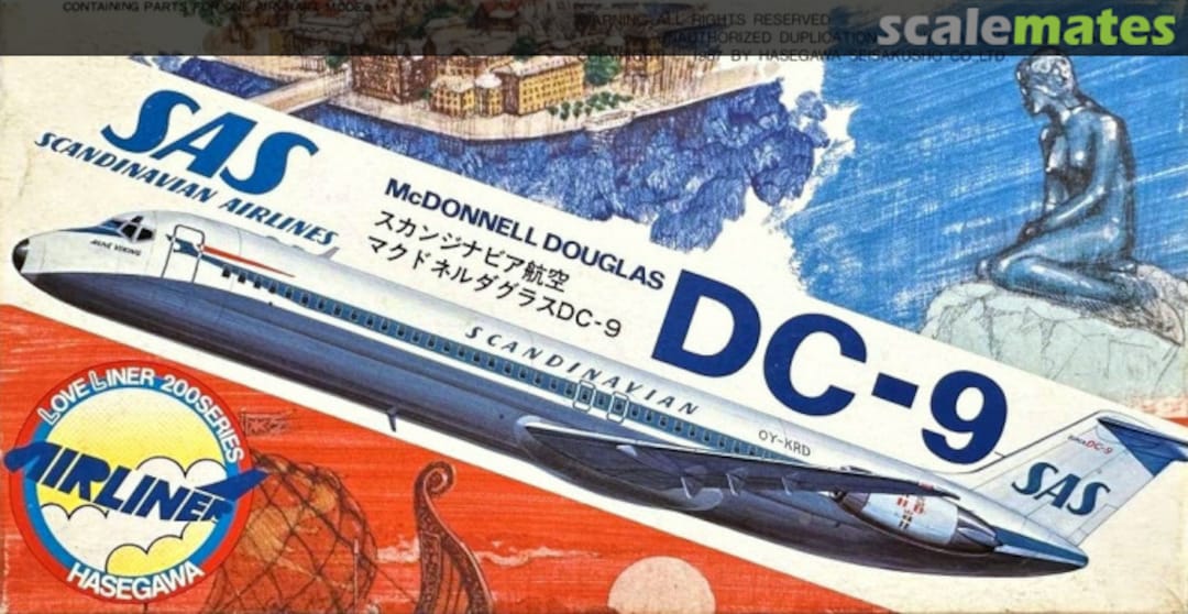 Boxart McDonnell Douglas DC-9-41 La005 Hasegawa Boxart McDonnell Douglas DC-9-41 La005 Hasegawa