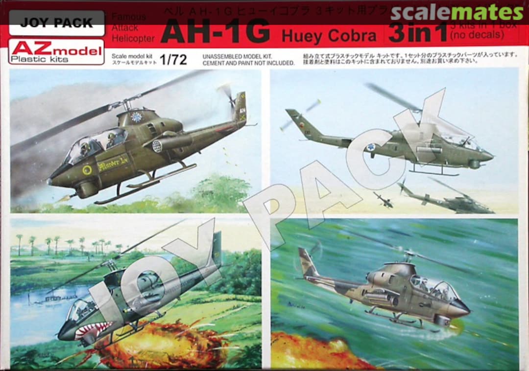 Boxart AH-1G Huey Cobra AZ7702 AZmodel Boxart AH-1G Huey Cobra AZ7702 AZmodel