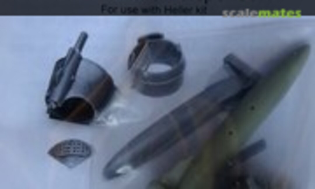 1:72 SAAB JA37 Viggen tail section, fuel tank & chaff dispensers (Maestro Models MMK7276) MMK7276