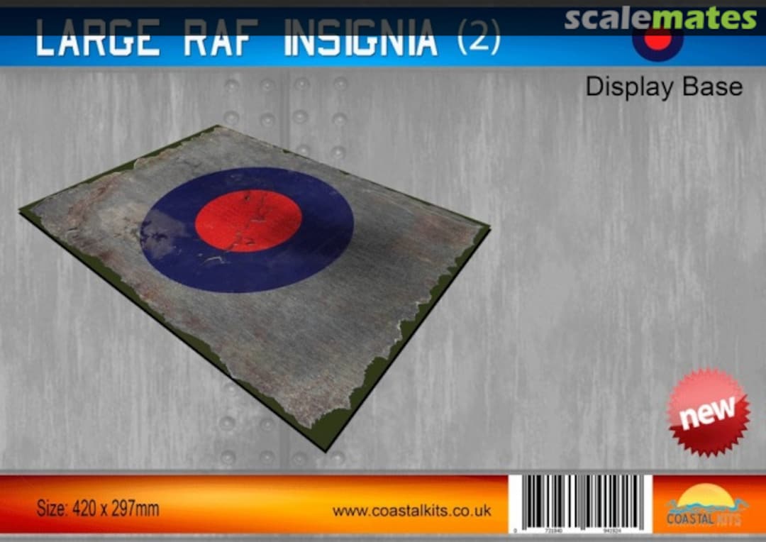 Boxart Large RAF Insignia (2) CKS640-48 Coastal Kits Boxart Large RAF Insignia (2) CKS640-48 Coastal Kits