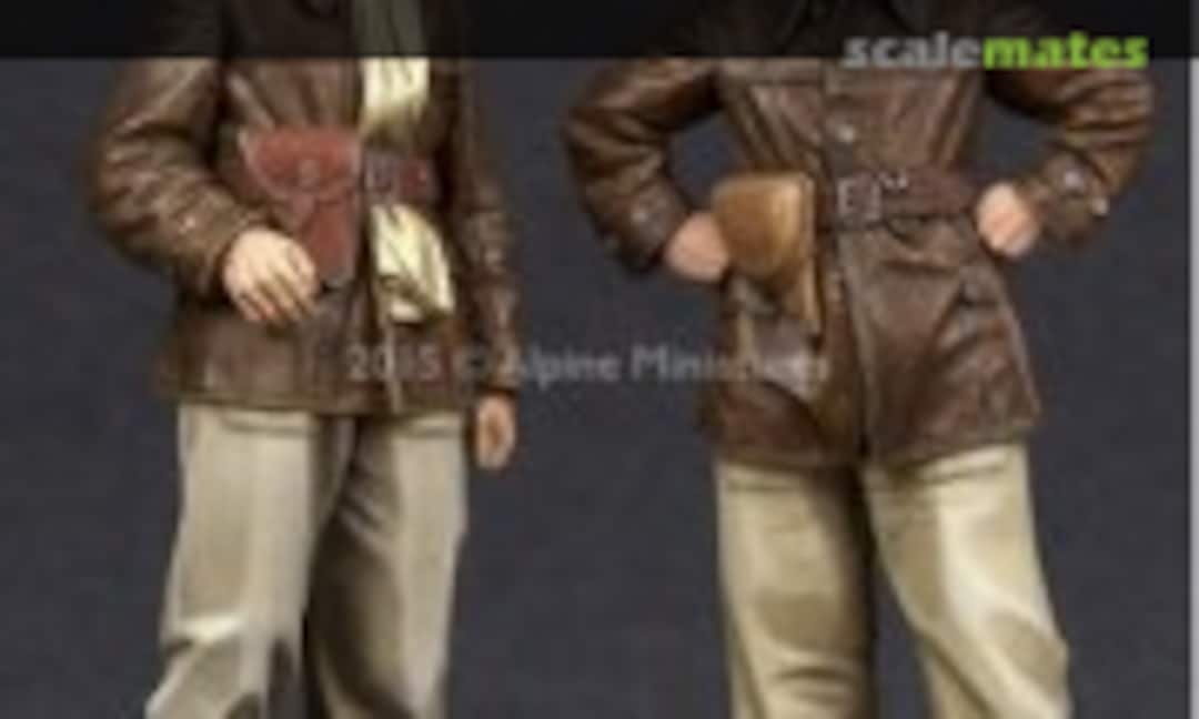 1:35 French Tank Crew Set (Alpine Miniatures 35198) 35198