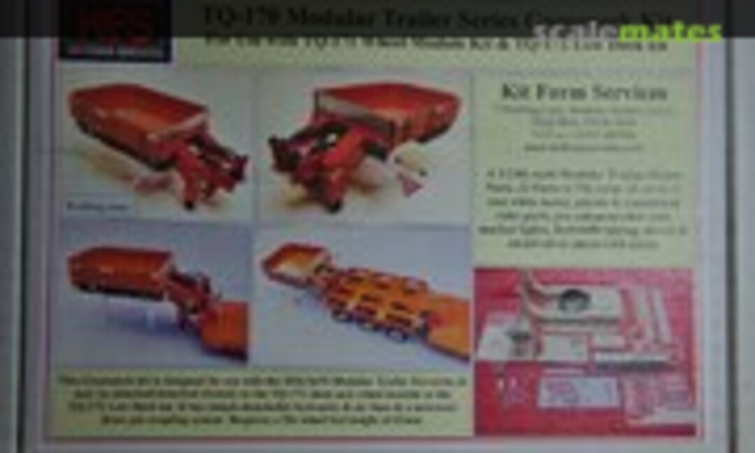 1:24 Modular Trailer (Kit Form Services TQ-170)