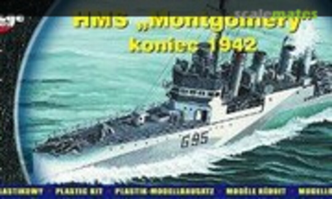 1:400 HMS "Montgomery" (Mirage Hobby 40607) 40607