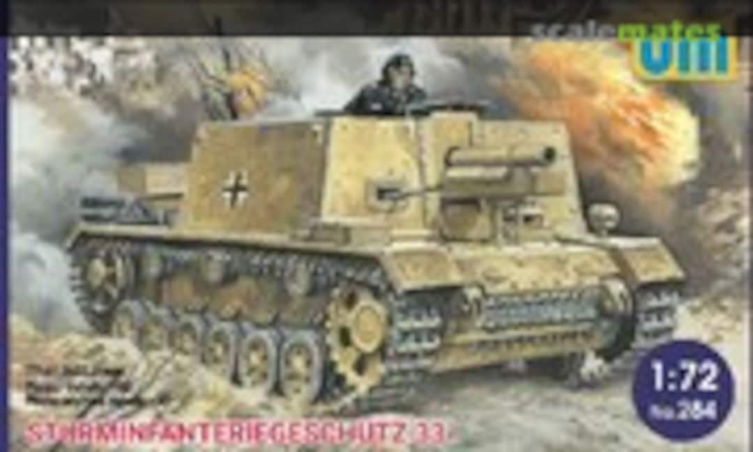 1:72 Sturminfanteriegeschütz 33 (UM  284)