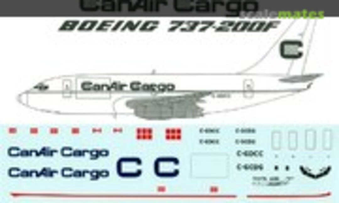 1:200 Boeing 737-200 (Airline Hobby Supplies AHS2038) AHS2038