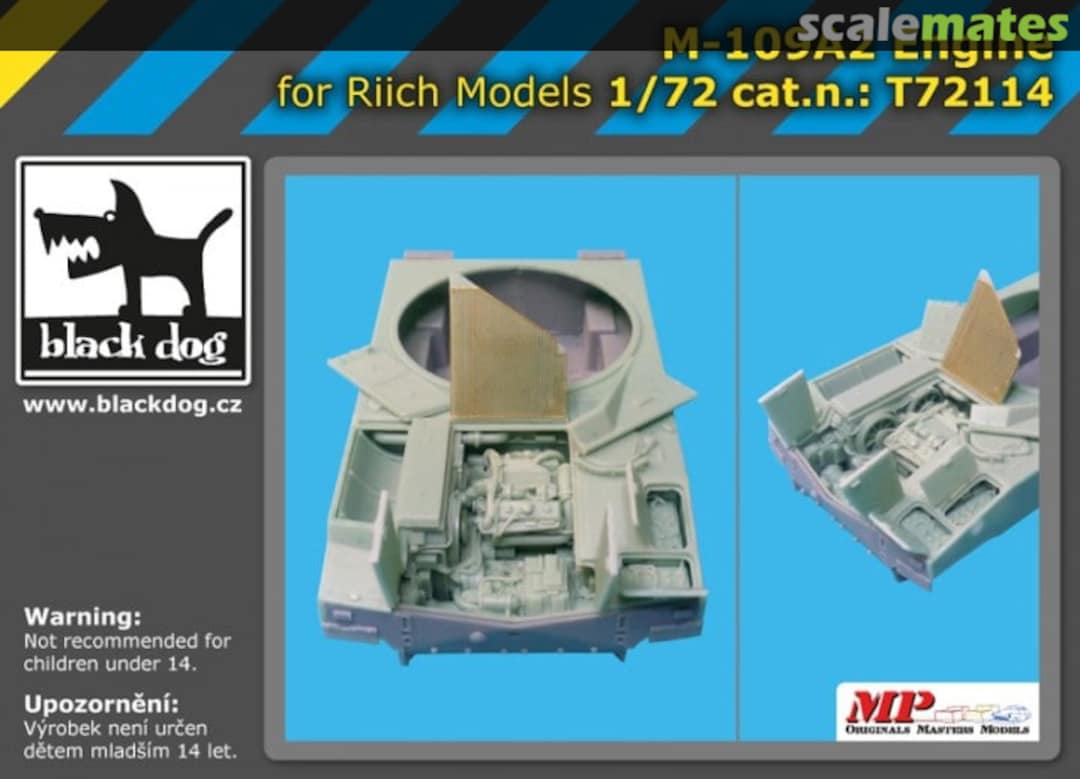 Boxart M109 A2 engine T72114 Black Dog Boxart M109 A2 engine T72114 Black Dog