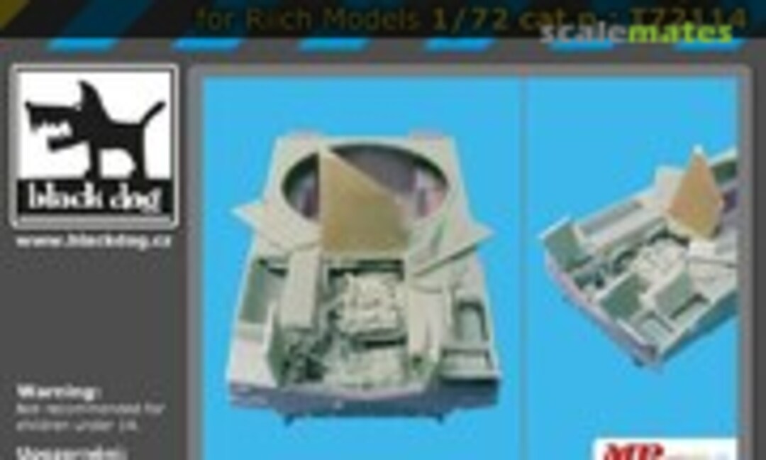 1:72 M109 A2 engine (Black Dog T72114) T72114