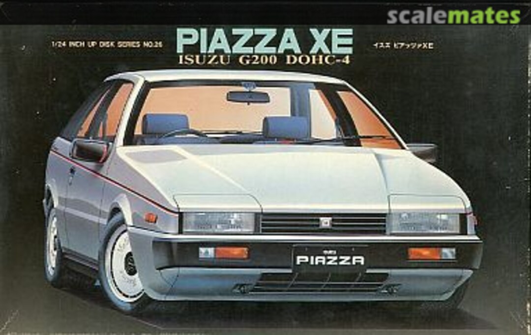 Boxart Isuzu Piazza XE G200 DOHC-4 03026 Fujimi Boxart Isuzu Piazza XE G200 DOHC-4 03026 Fujimi