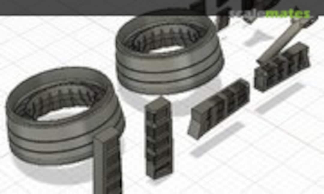 1:72 F-4K/M Phantom details parts (Wings of Pegasus )