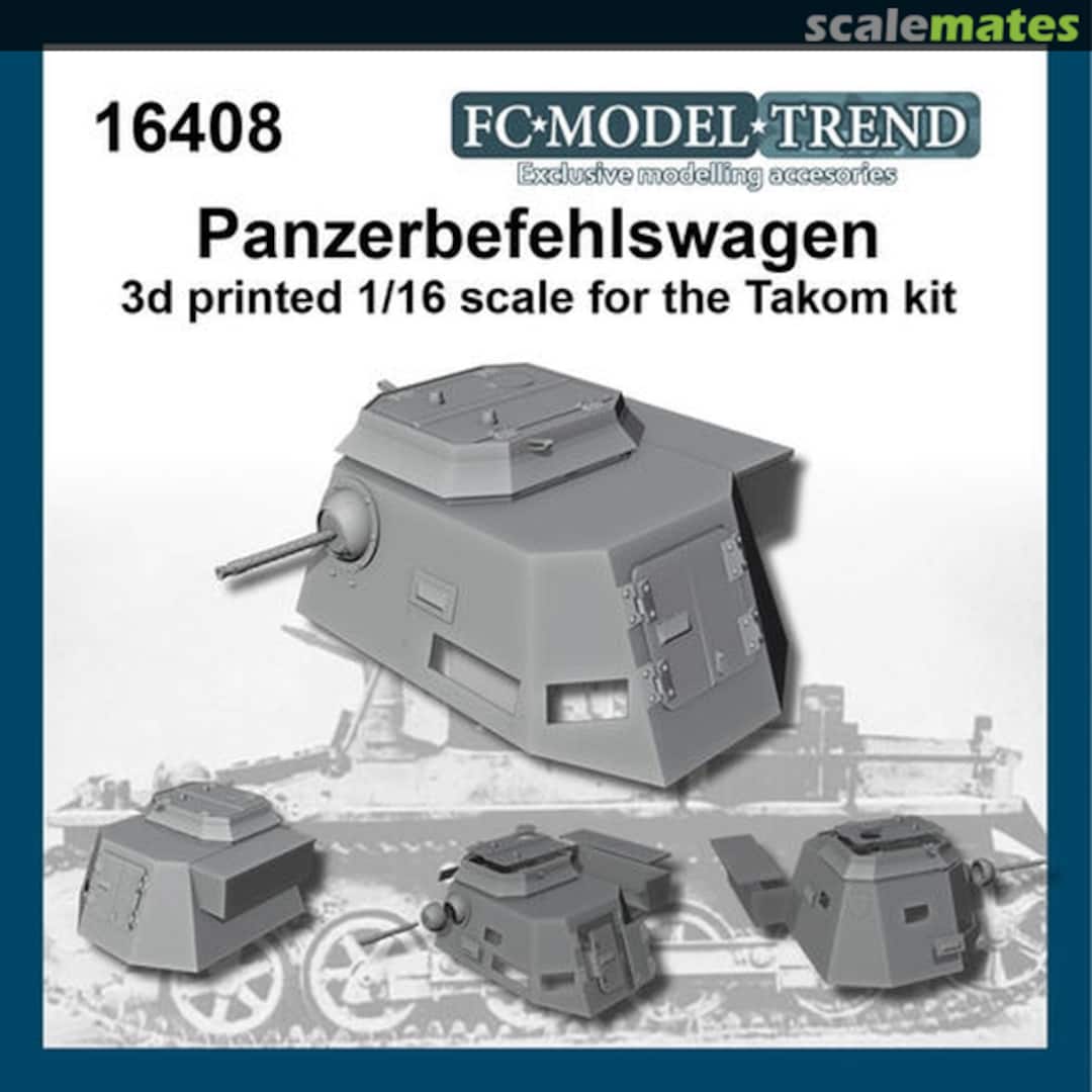 Boxart Panzerbefehlswagen conversion 16408 FC Model Trend Boxart Panzerbefehlswagen conversion 16408 FC Model Trend