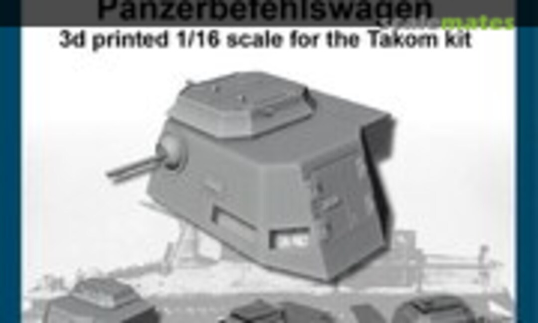 1:16 Panzerbefehlswagen conversion (FC Model Trend 16408) 16408