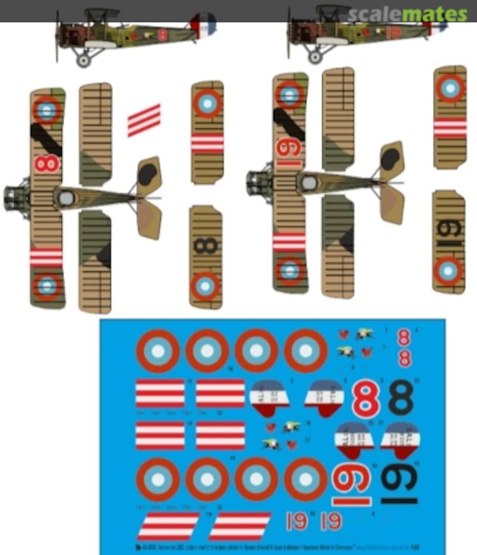 Boxart Salmson 2A2 USAS - Part 2: 91st Aero 48 4085 Peddinghaus-Decals Boxart Salmson 2A2 USAS - Part 2: 91st Aero 48 4085 Peddinghaus-Decals