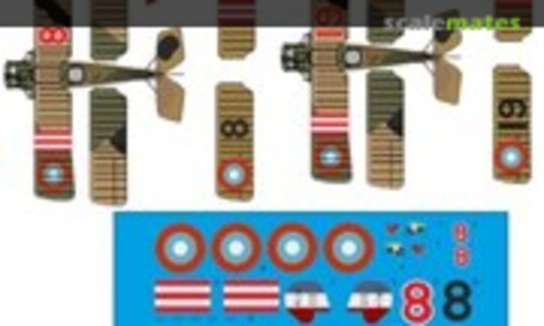 1:48 Salmson 2A2 USAS - Part 2: 91st Aero (Peddinghaus-Decals 48 4085) 48 4085