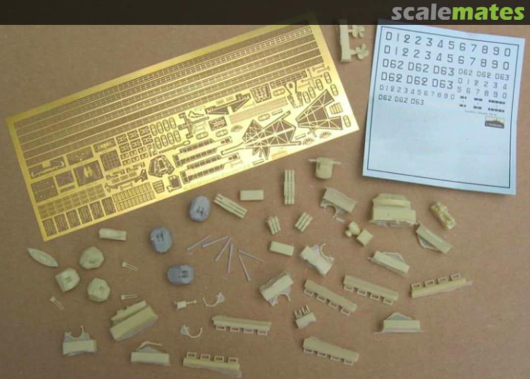 Boxart T 47B-Class Destroyer Details Set KC40004 L'Arsenal Boxart T 47B-Class Destroyer Details Set KC40004 L'Arsenal