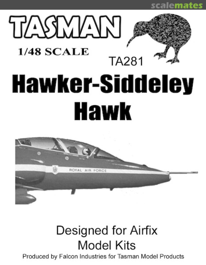 Boxart Hawker-Siddeley Hawk TA281 Tasman Model Products