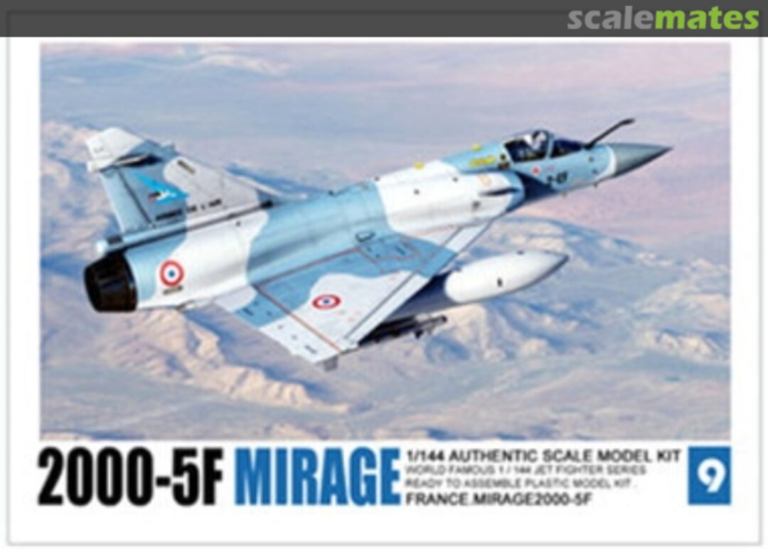 Boxart Dassault Mirage 2000-5F 02209 CC LEE Boxart Dassault Mirage 2000-5F 02209 CC LEE