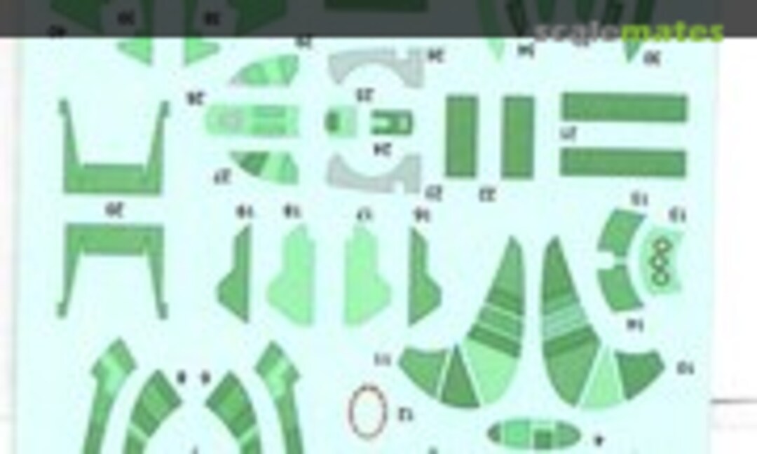 1:1400 Mini Klingon Bird Of Prey Decals (Acreation Models ACM 157) ACM 157
