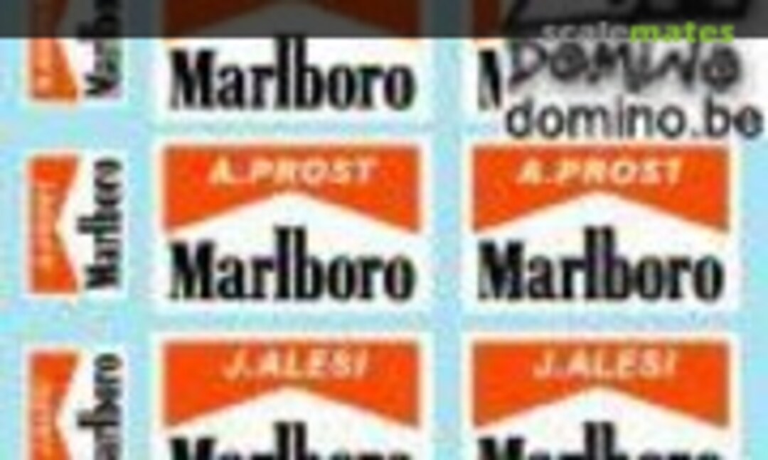 1:20 Fill in Decal for early 90's Ferrari F1 (N.Mansell, A.Prost, J.Alesi) (MSM Creation MSMD065) MSMD065