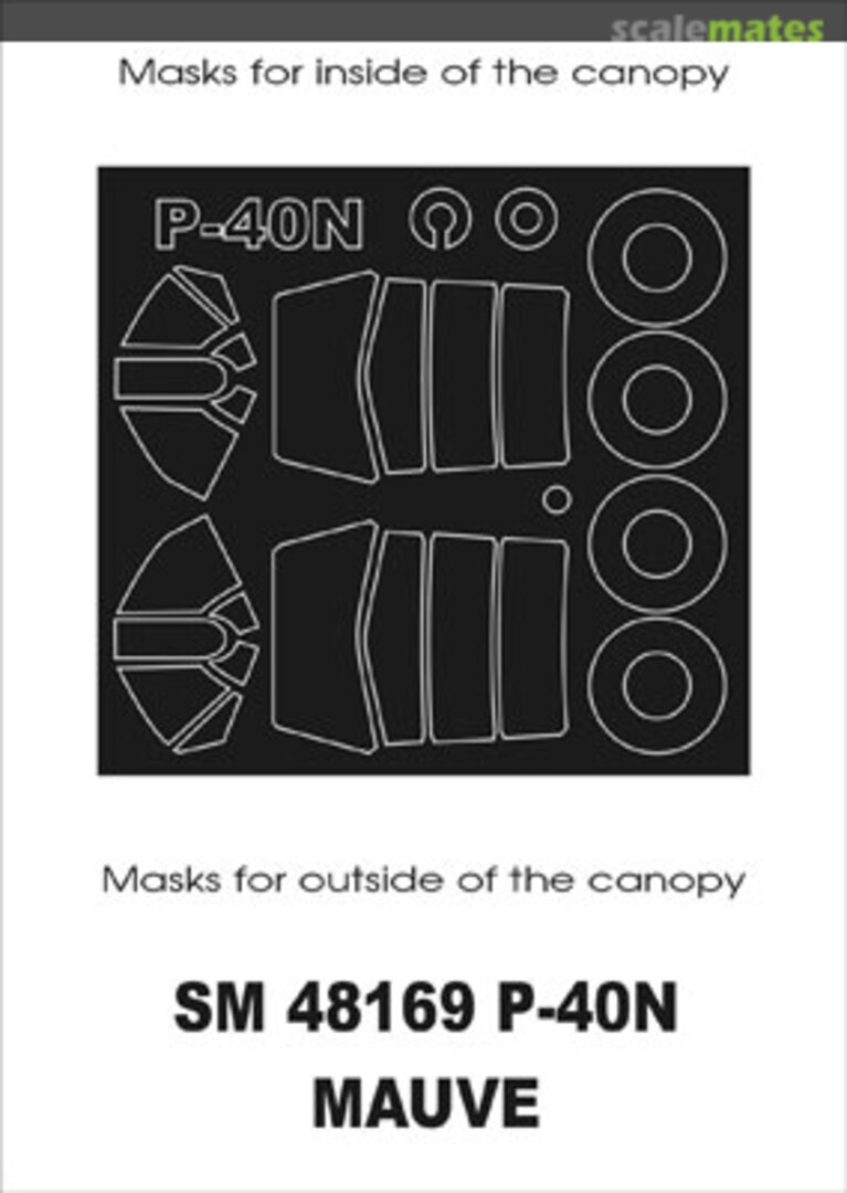 Boxart Curtiss P-40N Kittyhawk SM48169 Montex