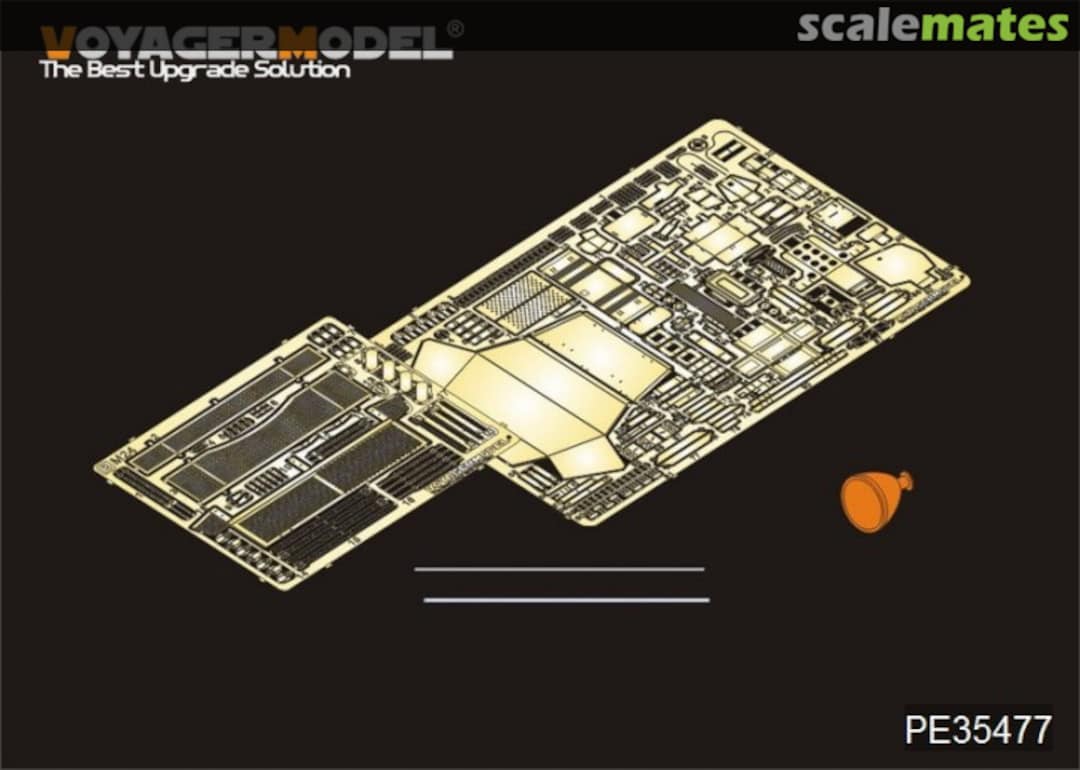Boxart US M24 Chaffee (Early Prod) Light Tank basic (For Bronco 35069) PE35477 Voyager Model Boxart US M24 Chaffee (Early Prod) Light Tank basic (For Bronco 35069) PE35477 Voyager Model