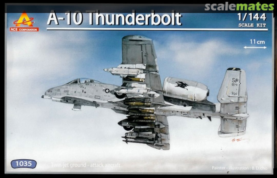 Boxart A-10 Thunderbolt 1035 Ace Corporation Boxart A-10 Thunderbolt 1035 Ace Corporation