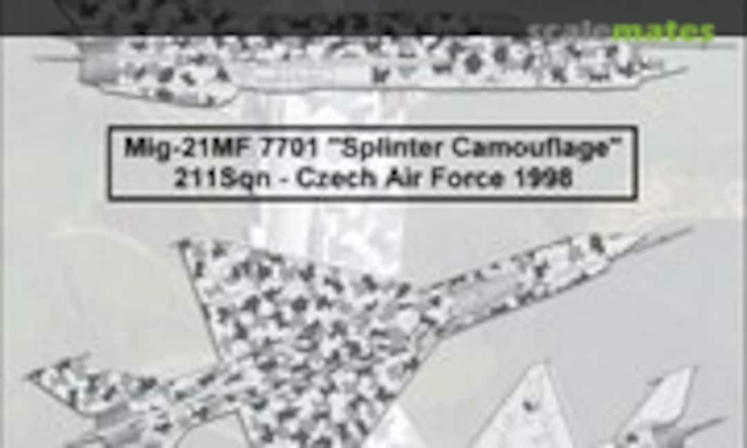 1:72 MiG-21MF 7701 "Splinter Camouflage" (Syhart 72-074) 72-074